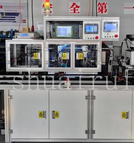 Process flow of rotor comprehensive tester