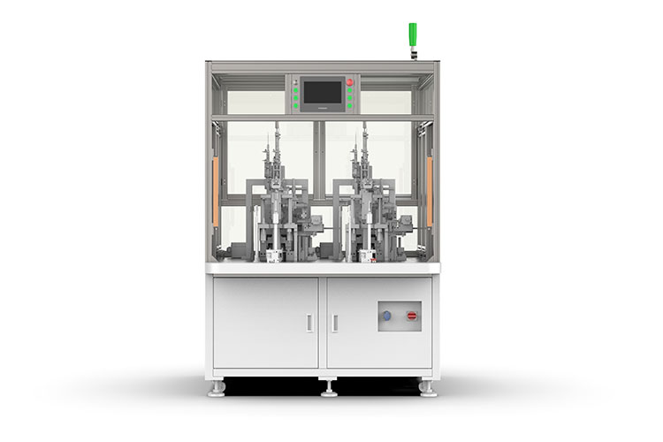 Brushless Double Station Outer Winding Machine Flying Fork Type