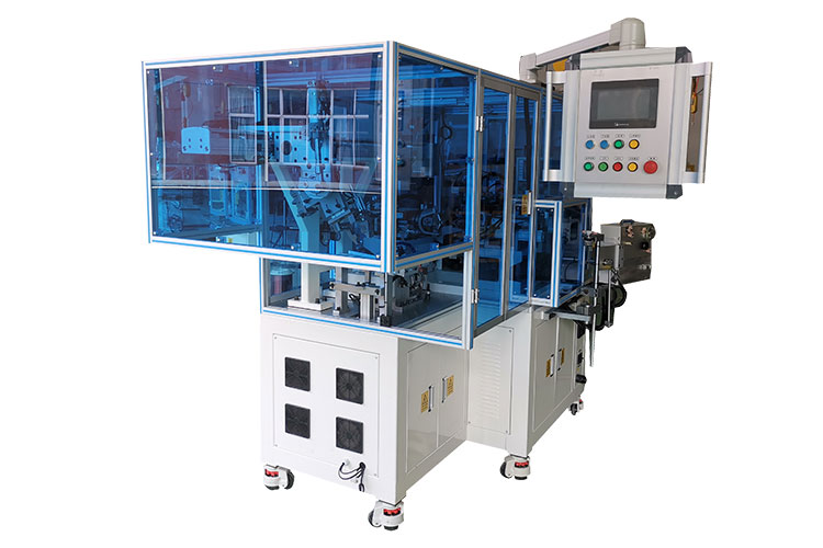 Rotor High-speed Winding Spot Welding Machine with Conveyor Line